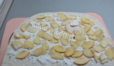 Диетический яблочно-творожный пирог из лаваша