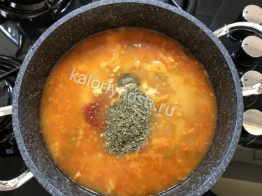Суп из чечевицы по-турецки