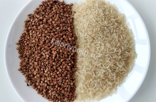 Что калорийнее: рис или гречка?