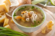 Калорийность гречневого супа на курином бульоне 