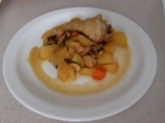 Диетическая курица с овощами в духовке 